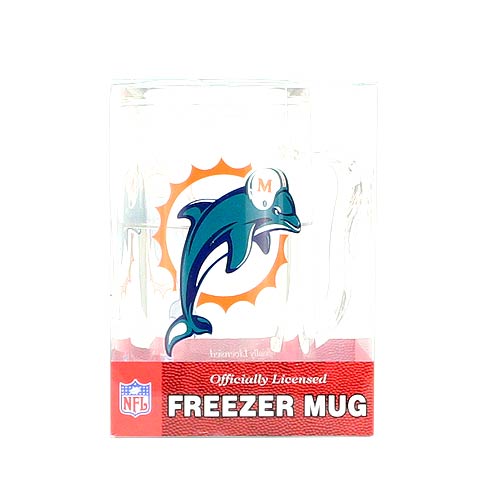 NFL  Miami Dolphins Freezer Mug - Miami Dolphins Freezer Mug Officially licensed NFL product Licensee: Siskiyou Buckle .com